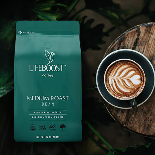 Lifeboost Dark Roast Ground Coffee